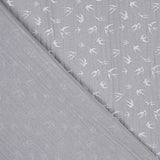 Tecido Gaze Bambula Nature Cinza - Ribes y Casals