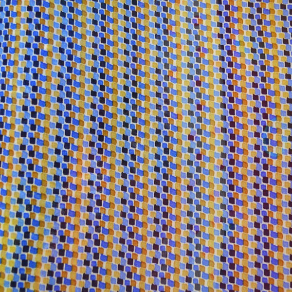 Gaze Quadrados Azul - Ribes y Casals