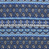 Gaze Estampada Étnica Losangos Azul - Ribes y Casals