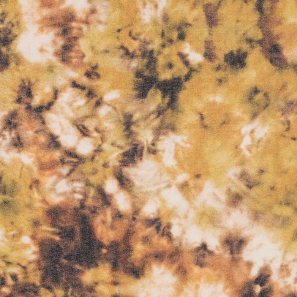 Gaze Estampada Tie Dye Ocre - Ribes y Casals