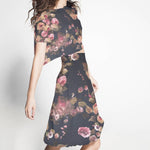 Tecido de Gaze Poliéster Vermelho - Ribes y Casals