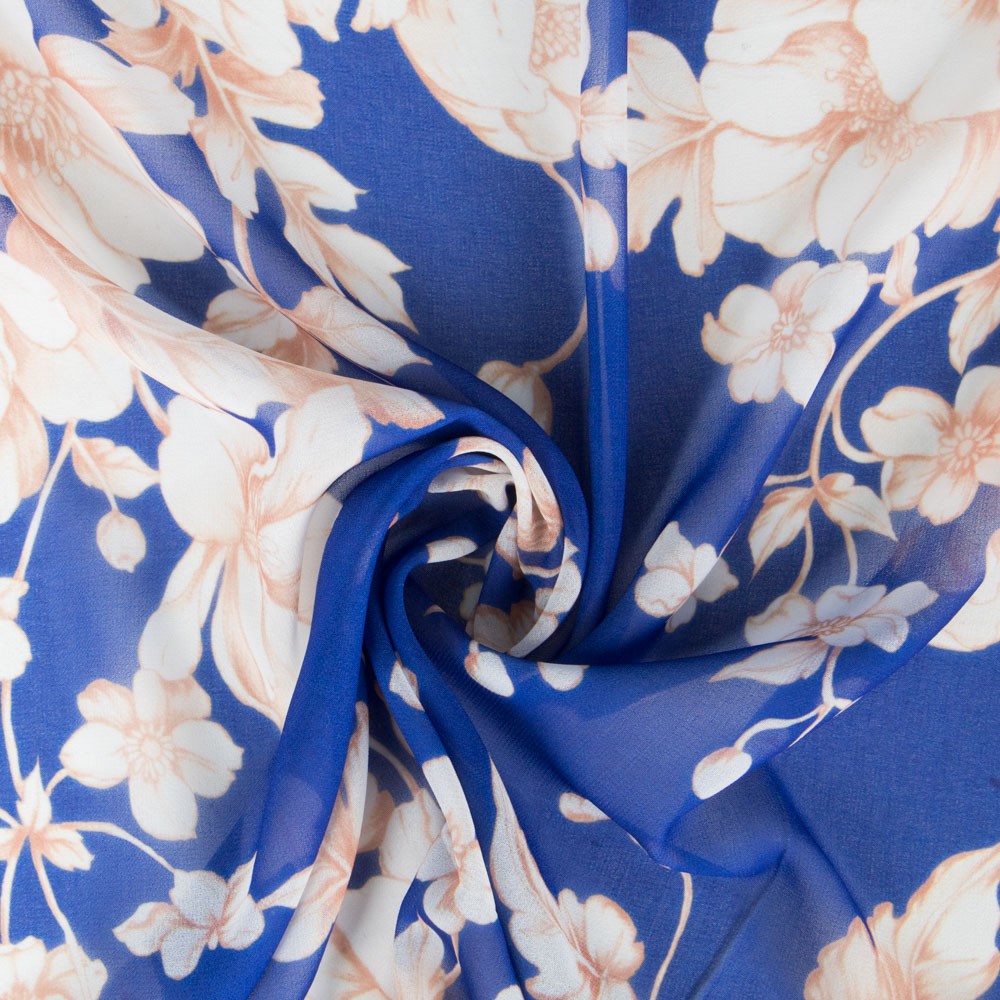 Gaze Flores Vintage Azul - Ribes y Casals