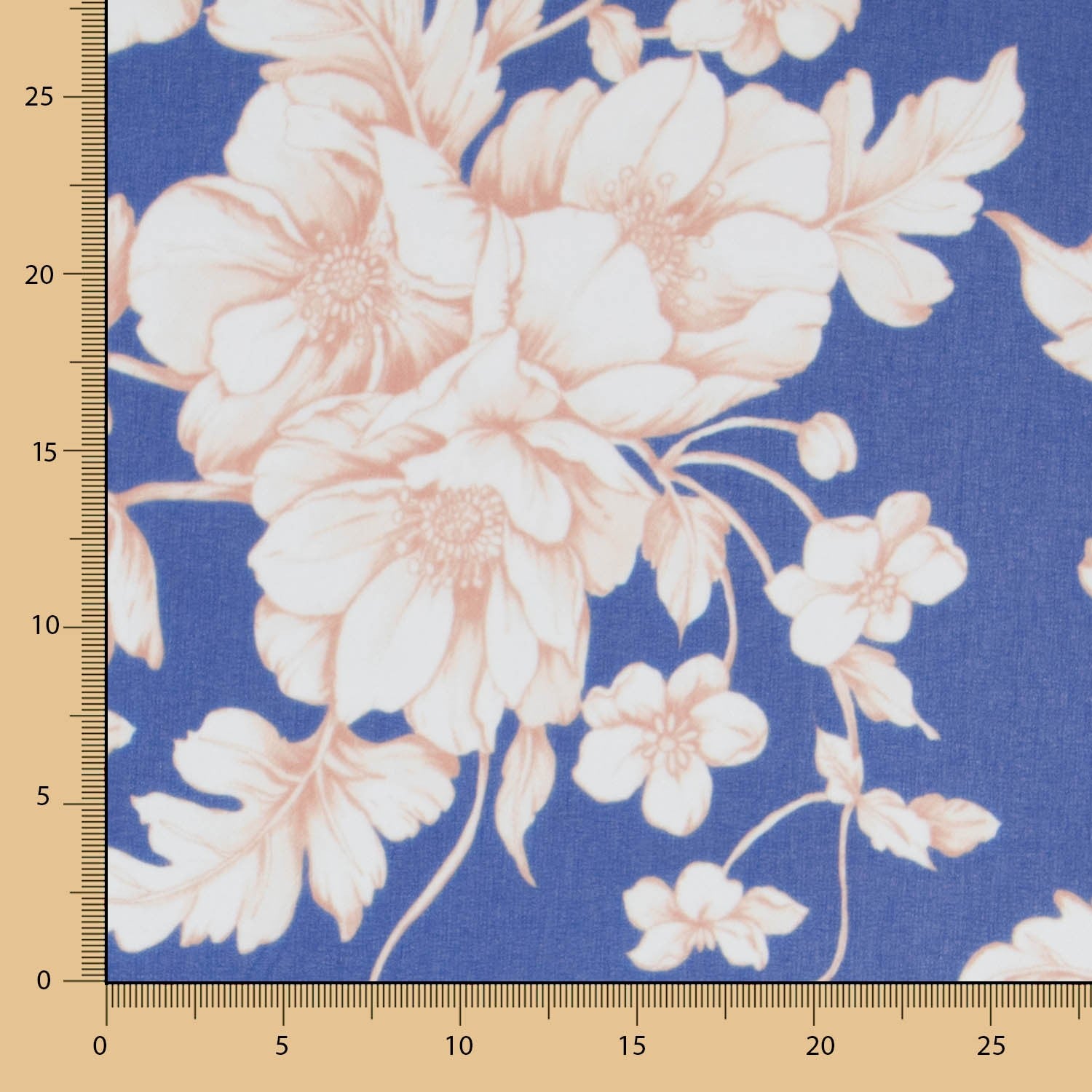 Gaze Flores Vintage Azul - Ribes y Casals