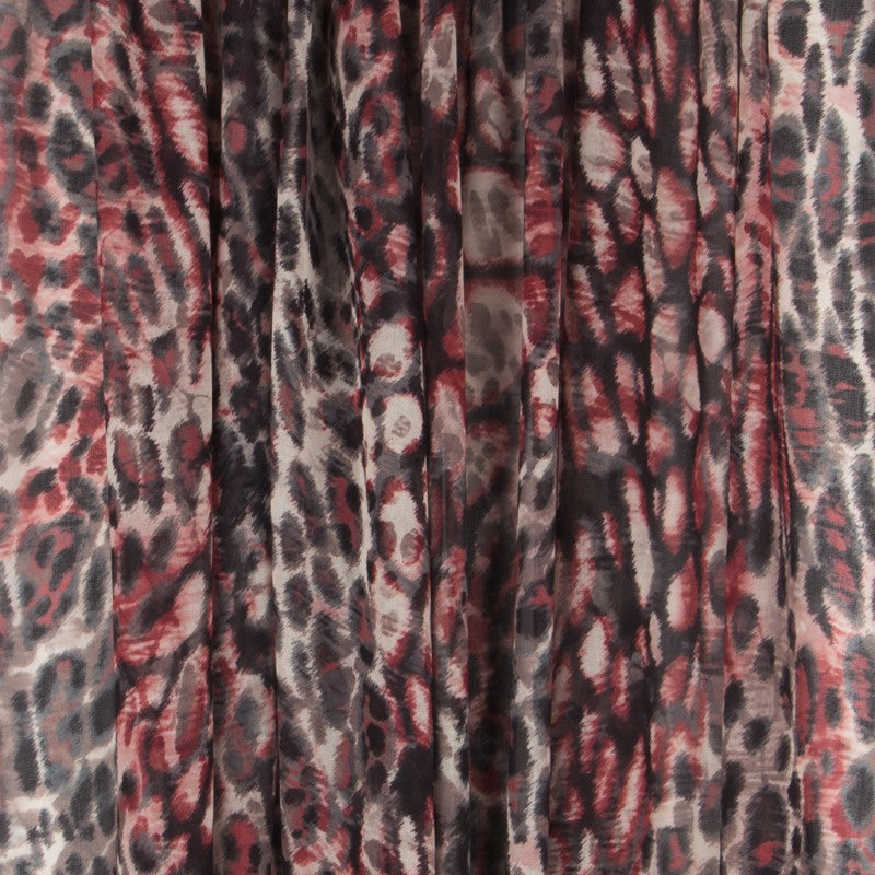 Tecido de Gaze Poliéster Vermelho - Ribes y Casals