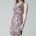 Tecido de Gaze Poliéster Vermelho - Ribes y Casals