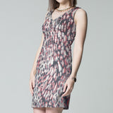 Tecido de Gaze Poliéster Vermelho - Ribes y Casals