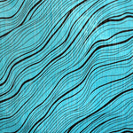 Gaze Listras Diagonal Azul - Ribes y Casals