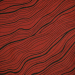 Gaze Diagonais Grená - Ribes y Casals