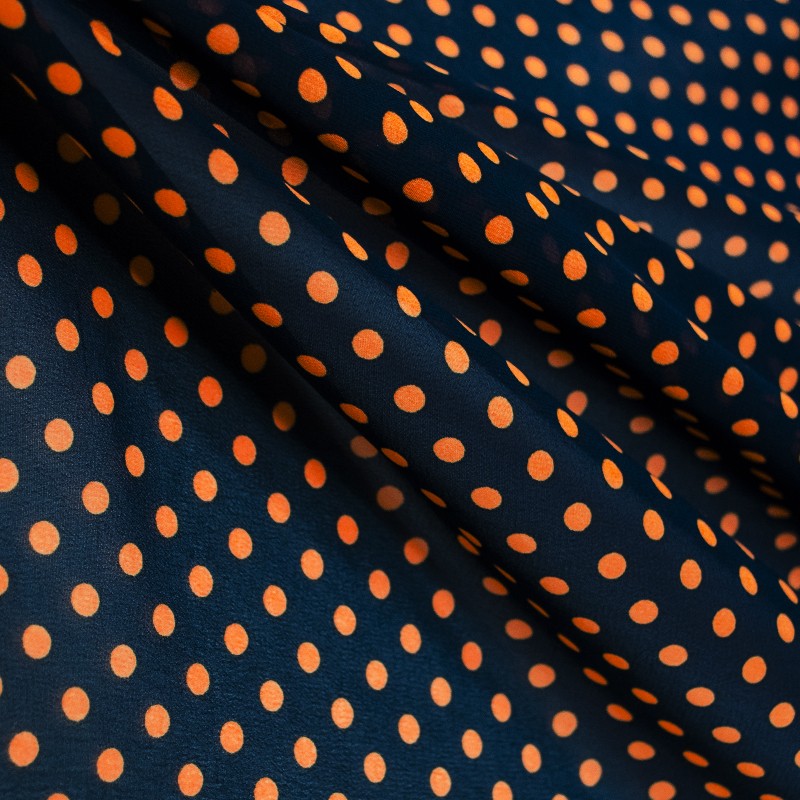 Gaze Bola 5mm Laranja Fluor Marinho - Ribes y Casals