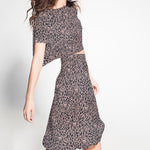 Chiffon Lyon Preto Rose - Ribes y Casals