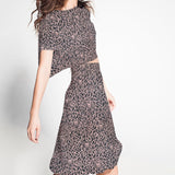 Chiffon Lyon Preto Rose - Ribes y Casals