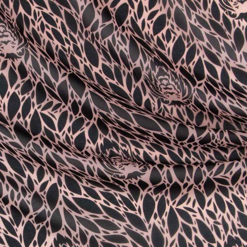 Chiffon Lyon Preto Rose - Ribes y Casals