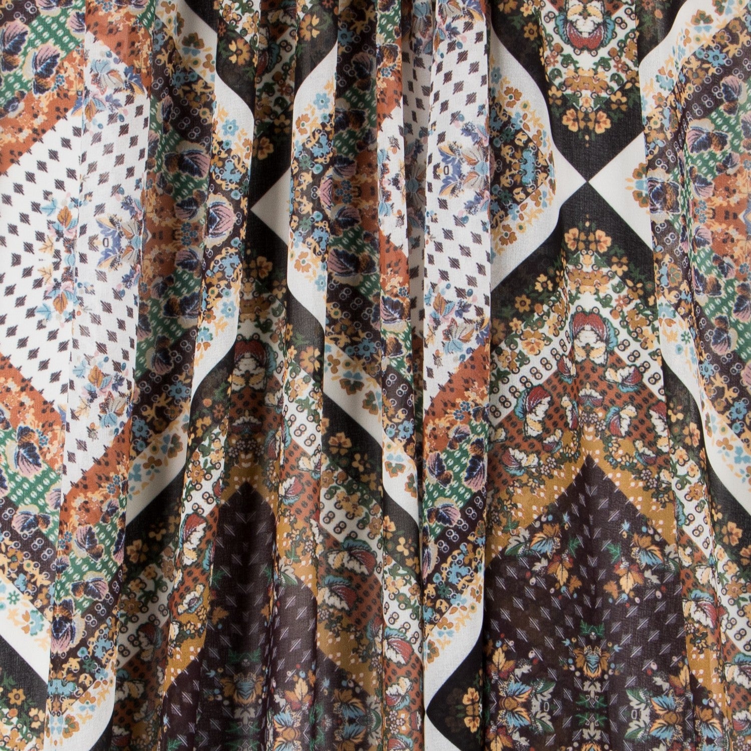 Tecido de Gaze Poliéster Vermelho - Ribes y Casals