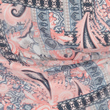 Crepe Diagonal Blanca Negra - Ribes y Casals