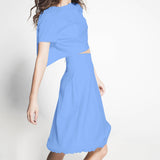 Gaze de Poliéster Azul - Ribes y Casals