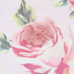 Gaze Poliéster Fantasía Flor Rosa - Ribes y Casals