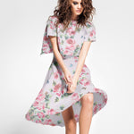 Gaze Poliéster Fantasía Flor Rosa - Ribes y Casals