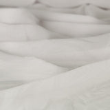 Retal Gasa Poliéster Gris Perla 100x150 cm - Ribes y Casals