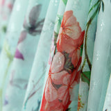 Gaze Poliéster Plumeti Verde Agua - Ribes y Casals