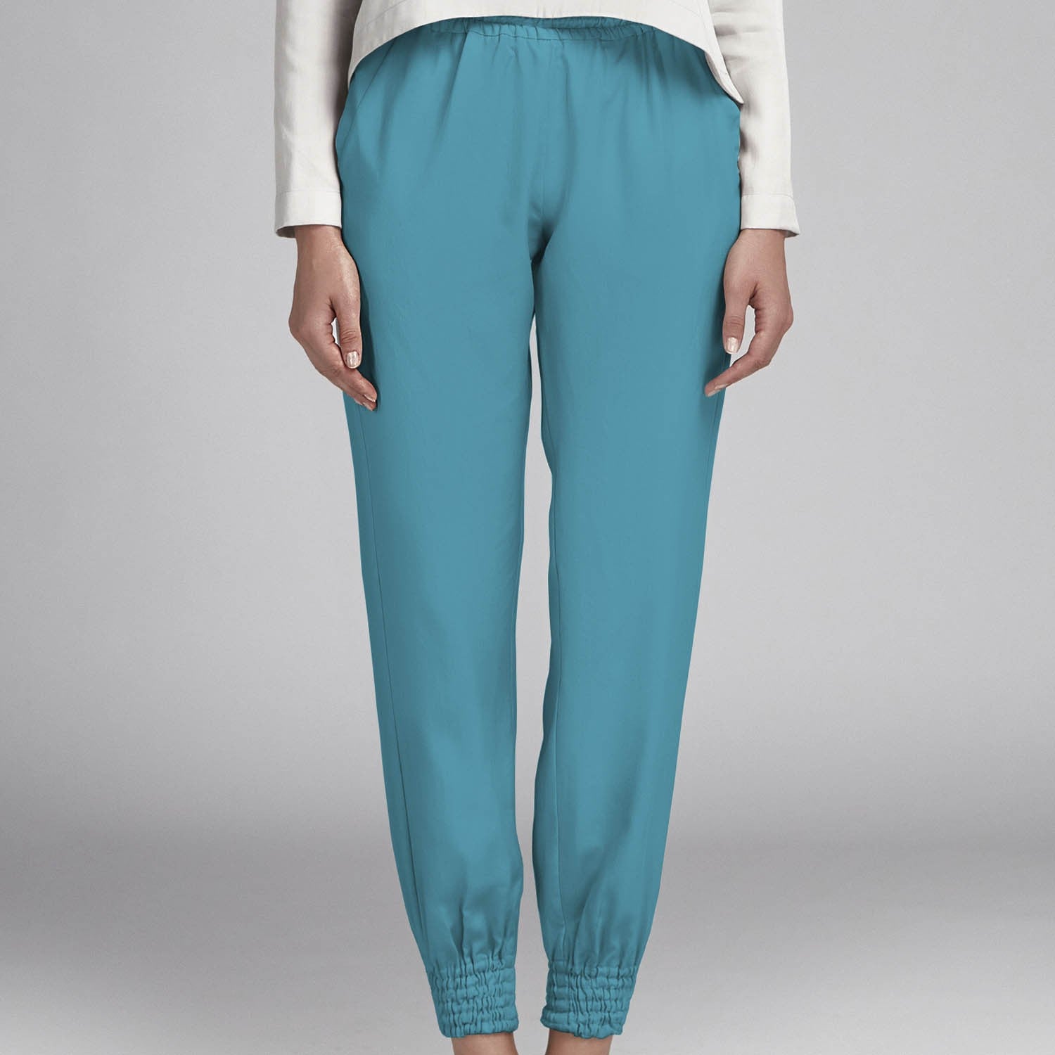 Chiffon Poliéster Turquesa - Ribes y Casals