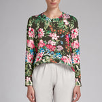 Chiffon Cetim Verde Exótico - Ribes y Casals