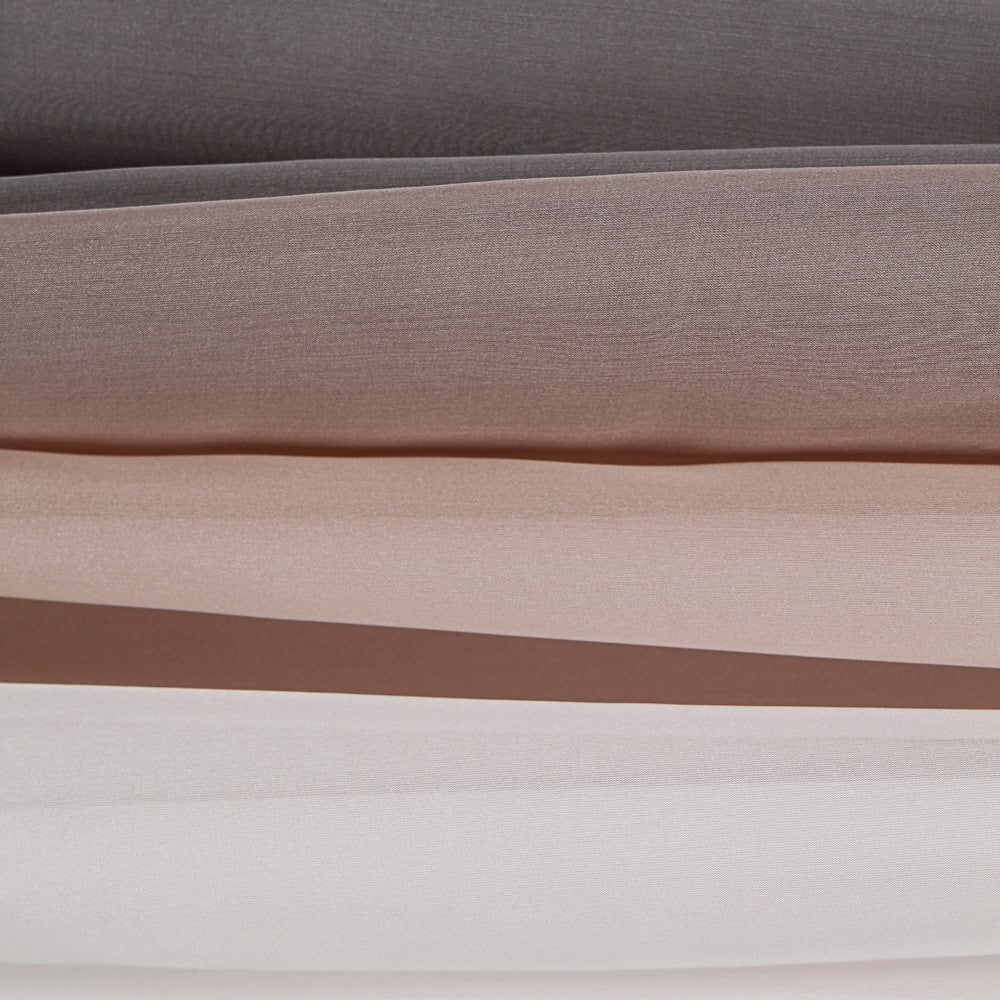 Gaze de Seda Degrade Castanho - Ribes y Casals