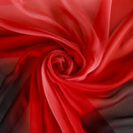 Gaze de Seda Degrade Preta - Ribes y Casals