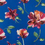 Gaze de seda tropical azul - Ribes y Casals