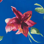 Gaze de seda tropical azul - Ribes y Casals