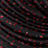 Crepe Diagonal Blanca Negra - Ribes y Casals