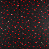 Crepe Diagonal Blanca Negra - Ribes y Casals