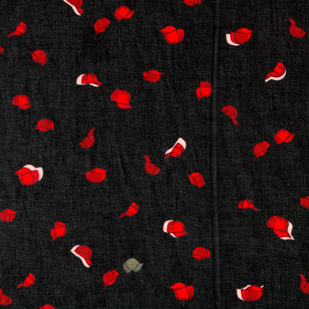 Crepe Diagonal Blanca Negra - Ribes y Casals