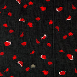 Crepe Diagonal Blanca Negra - Ribes y Casals