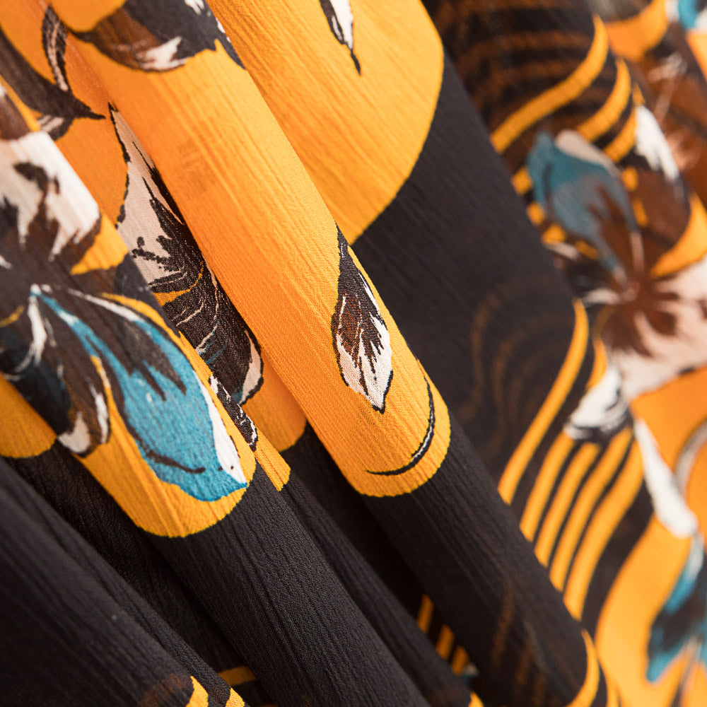 Gasa Bambula Hibiscus Amarilla - Ribes y Casals