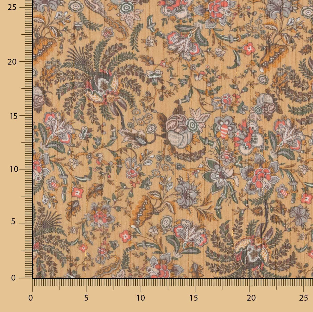 Gaze Bambula Lurex Saphire - Ribes y Casals