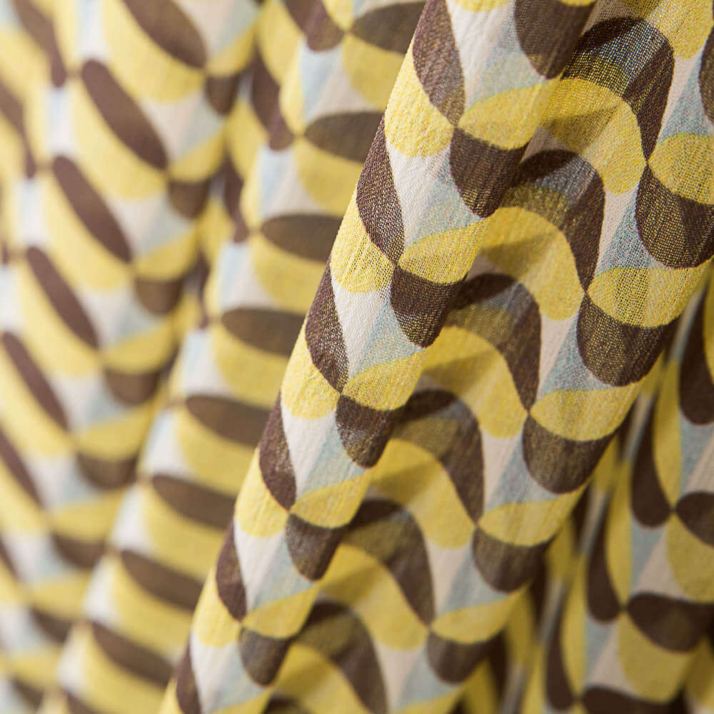 Bambula Poliéster Geo Redondo Verde - Ribes y Casals