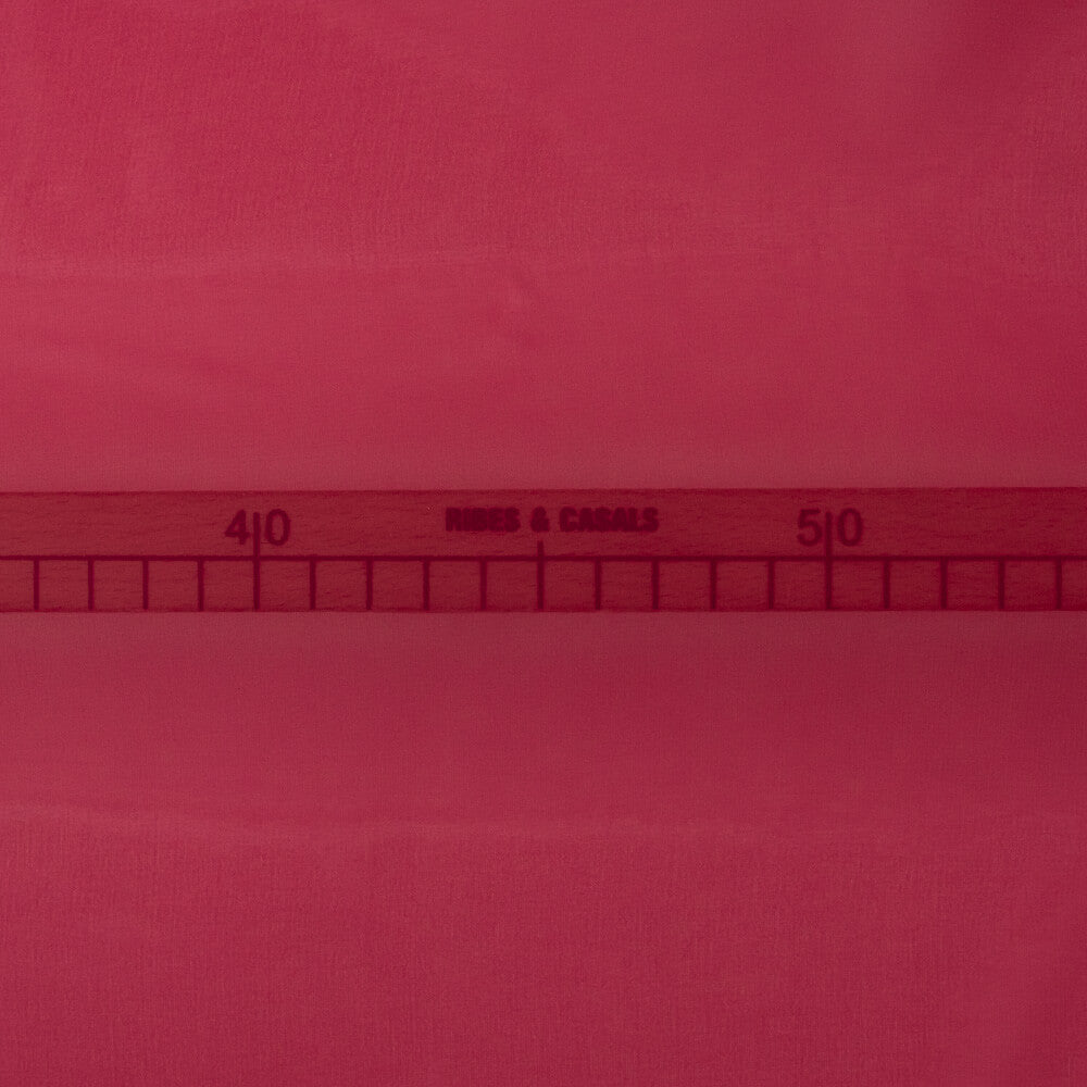 Gaze Chiffon Framboesa - Ribes y Casals