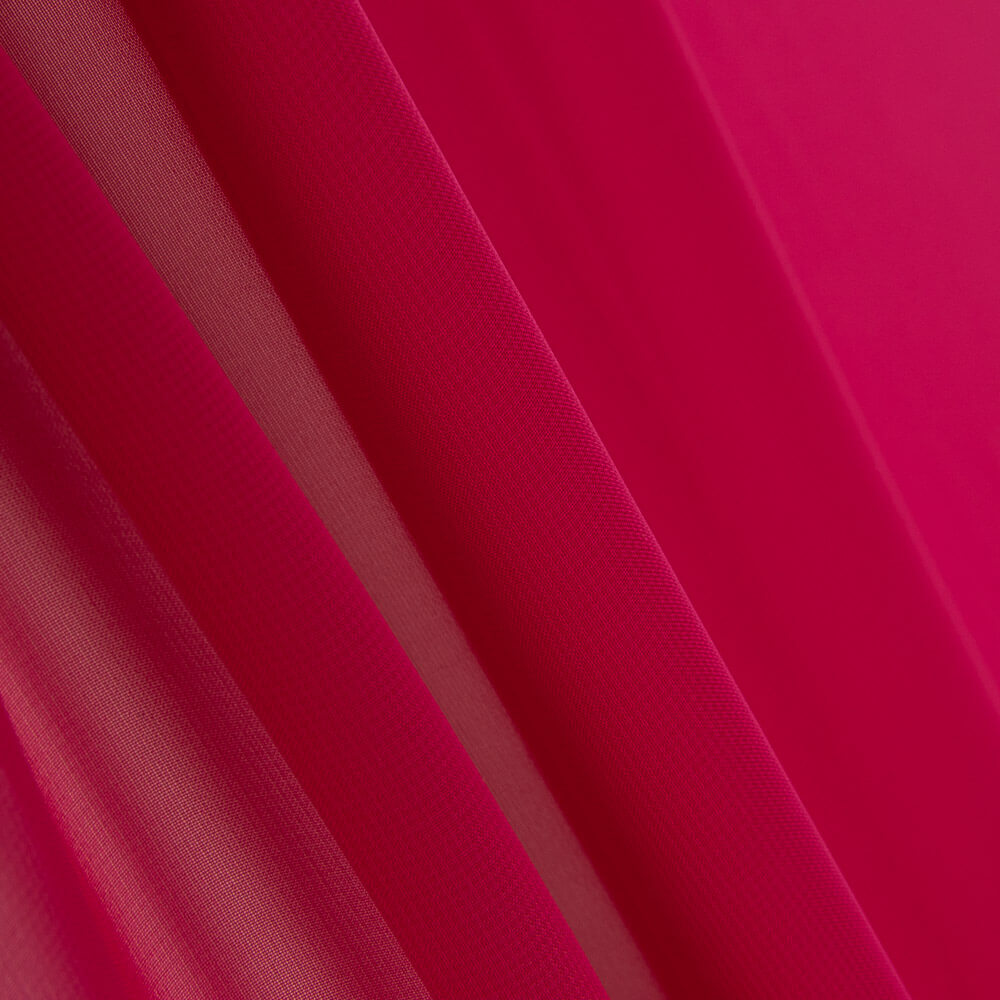 Gaze Chiffon Framboesa - Ribes y Casals