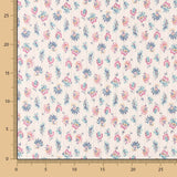 Gaze Bambula Lurex Floral Bege - Ribes y Casals