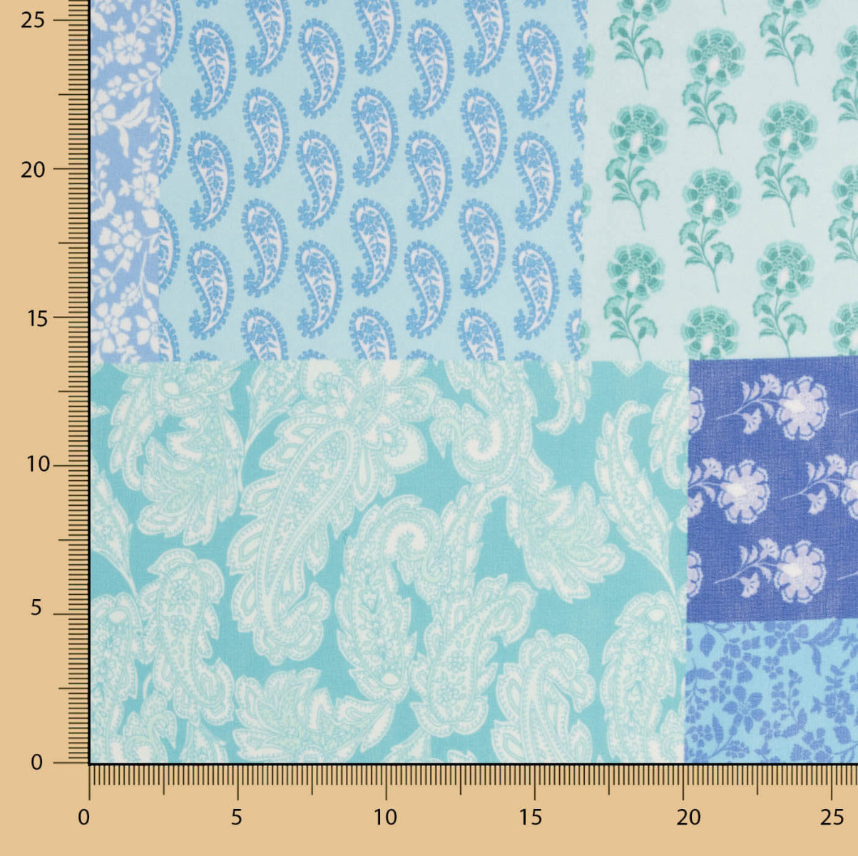 Gaze Bambula Delhi Verde - Ribes y Casals