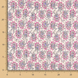 Gaze Cetim Lurex Flor Rosa - Ribes y Casals