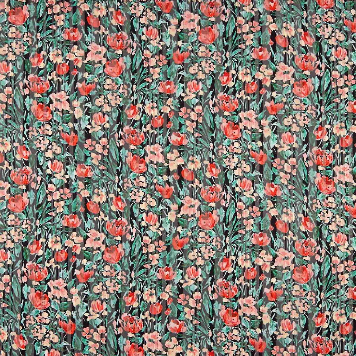 Gaze Listrada Floral Lurex - Ribes y Casals