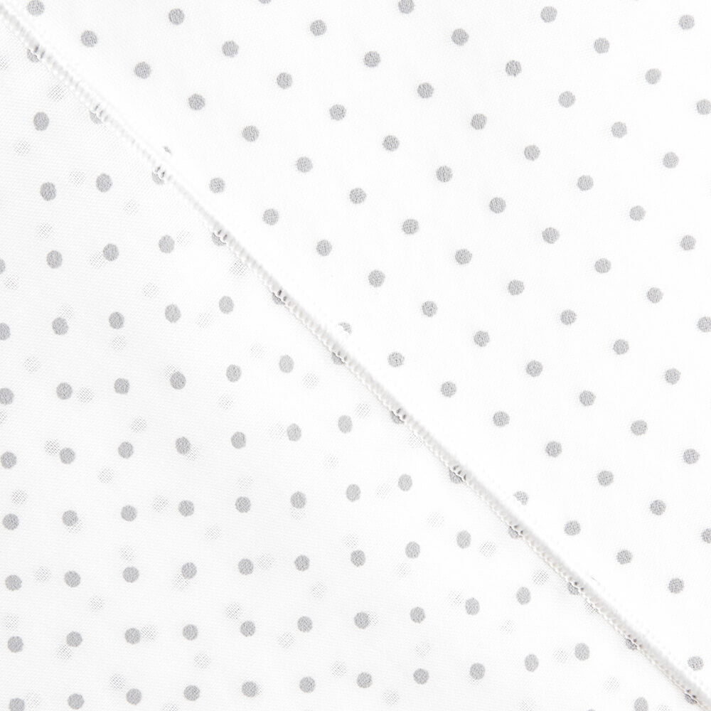 Cortinas Etamin Plumeti Flocado Cinza - Ribes y Casals