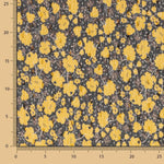 Gasa Bambula Lúrex Adira Mostaza - Ribes y Casals