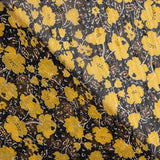 Gasa Bambula Lúrex Adira Mostaza - Ribes y Casals