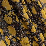 Gasa Bambula Lúrex Adira Mostaza - Ribes y Casals