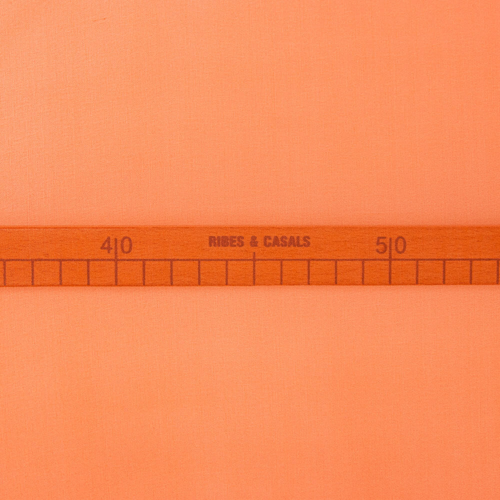 Gaze De Seda Natural Tangerina - Ribes y Casals