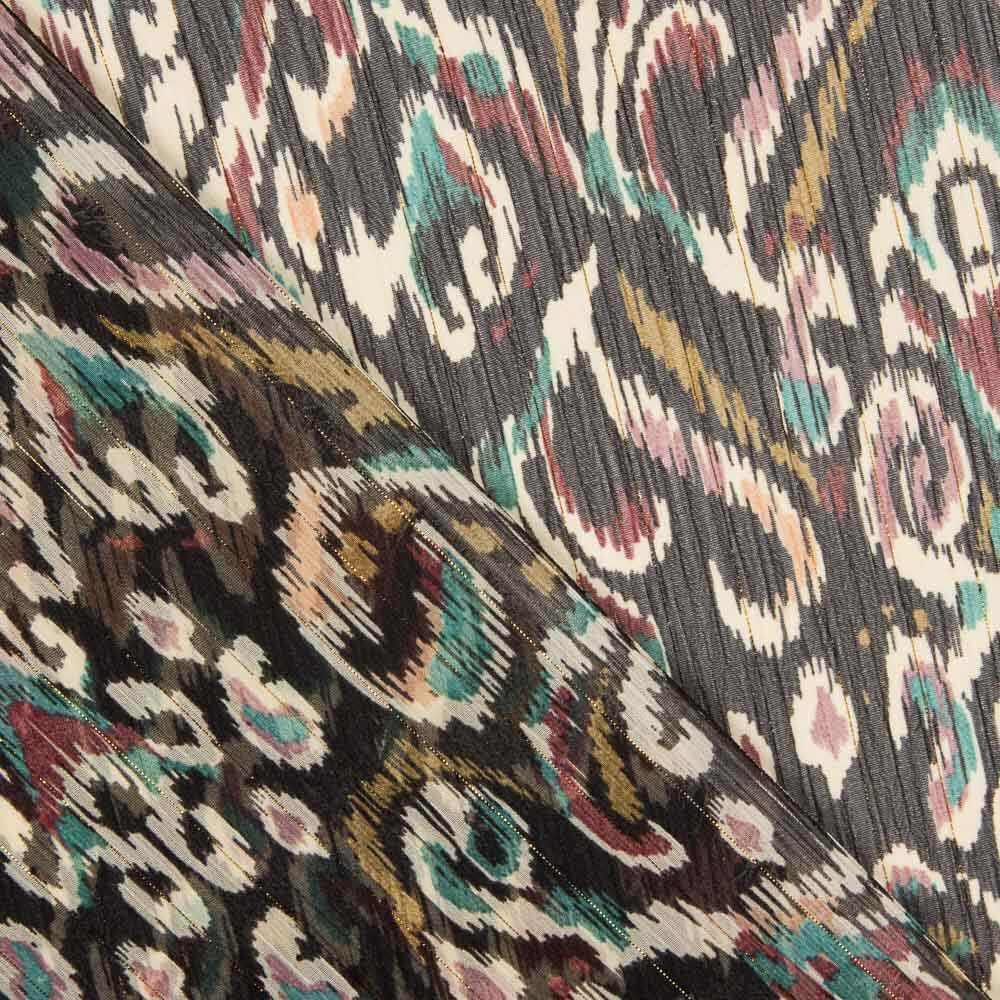 Gasa Bambula Lúrex Batik - Ribes y Casals