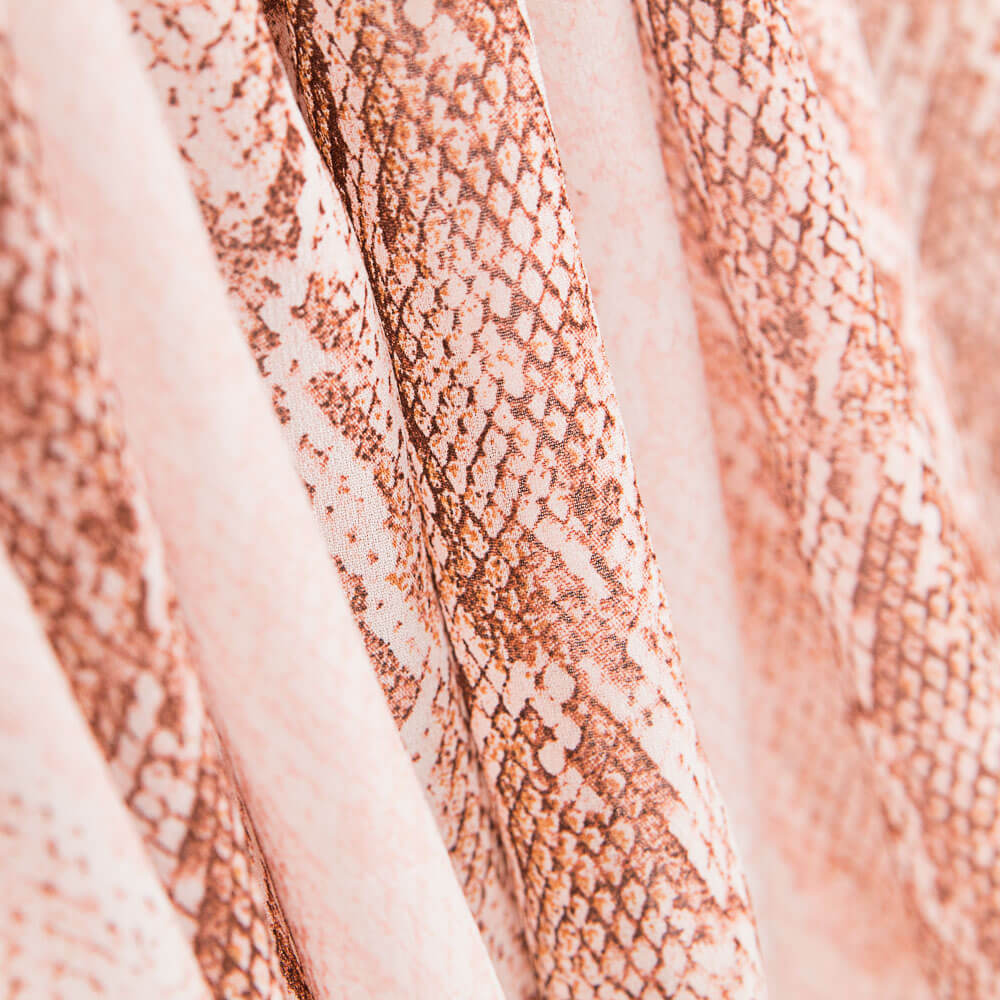 Gaze de Poliéster Serpente Quartzo - Ribes y Casals