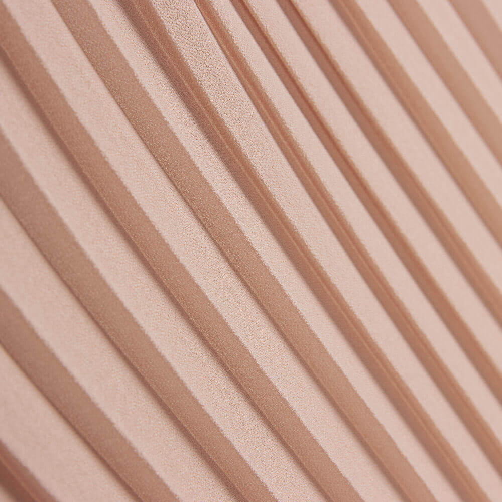 Gaze Plissada Rosa - Ribes y Casals